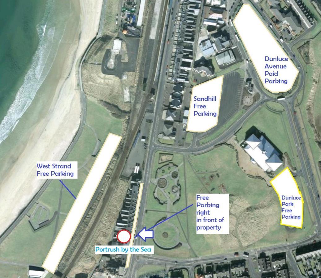 6 Dunluce Park - Portrush By The Sea Exterior foto